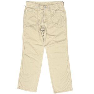 VINTAGE Women's RALPH LAUREN POLO JEANS Co.‎ Saturday Carpenter Khaki Pants | 8
